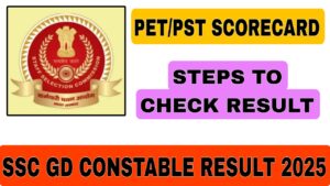 SSC GD Constable result 2025
