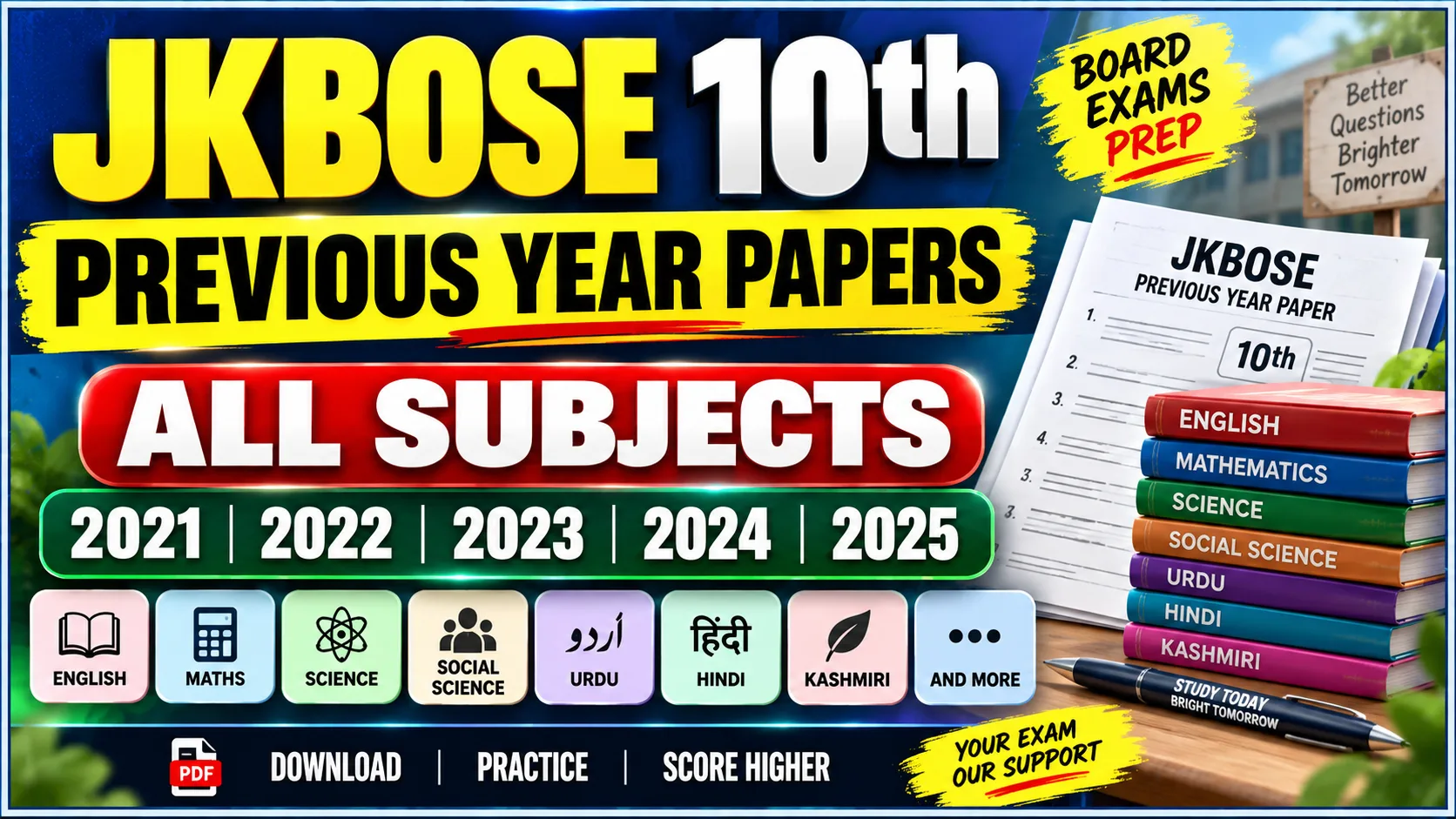 jkbose 10th previous year paper