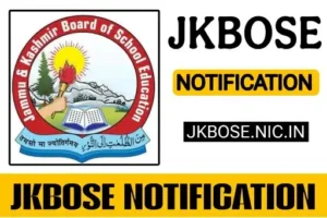 jkbose notification