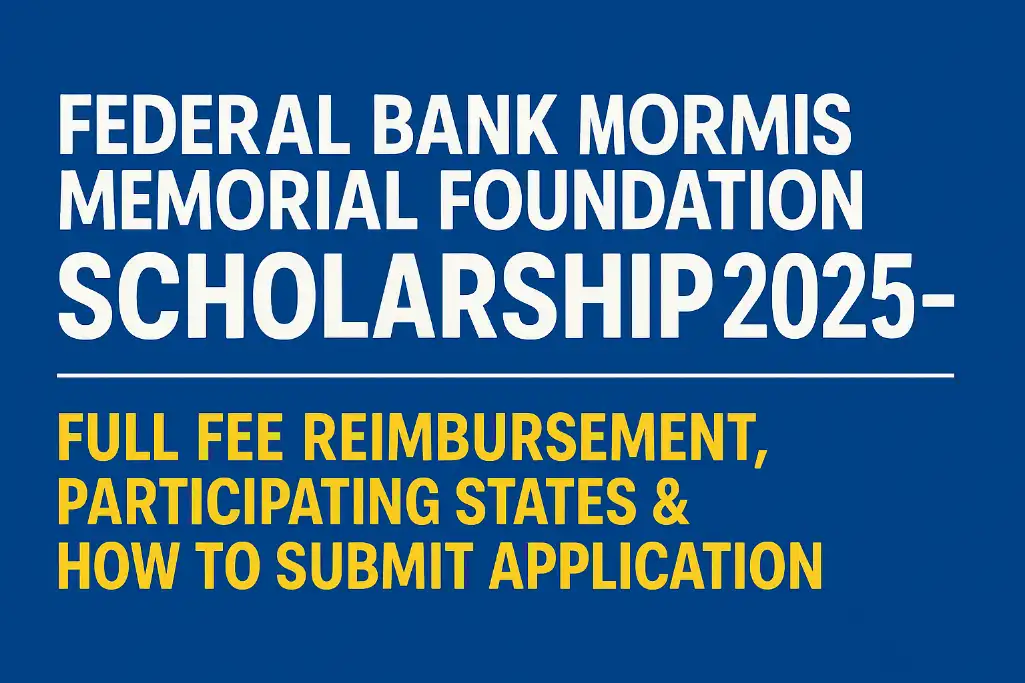 Federal Bank Hormis Memorial Foundation Scholarship 2025