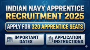 Indian Navy Apprentice Recruitment 2025