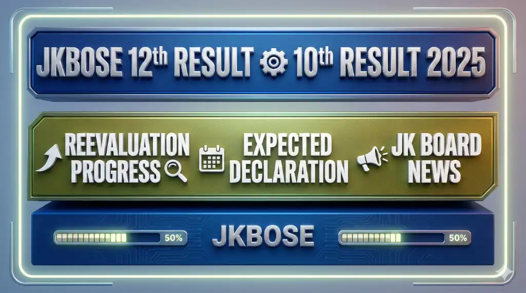 JKBOSE 12th Result ,10th Result 2025