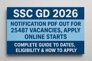 SSC GD 2026