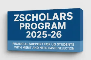 ZScholars Program 2025-26