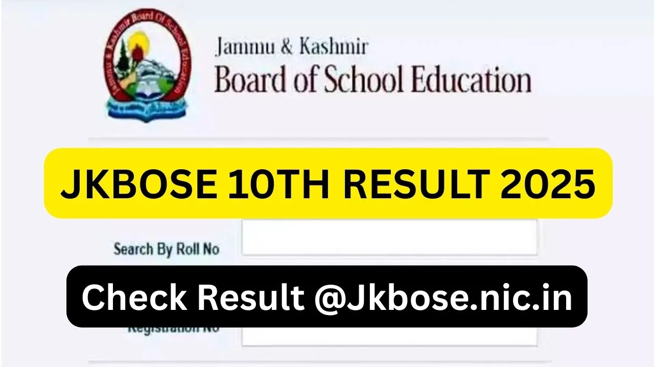 JKBOSE 10th Result 2025