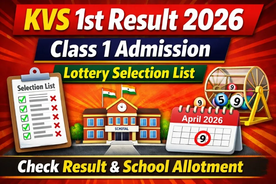 KVS Class 1 Result 2026