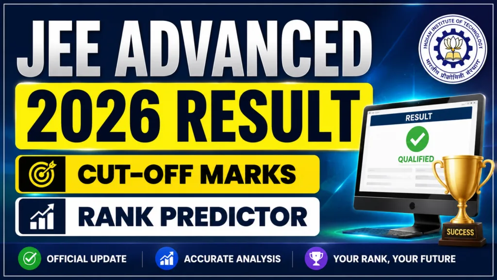 JEE Advanced 2026 Result