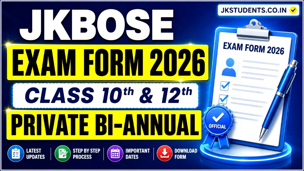 JKBOSE-Exam-Form-2026