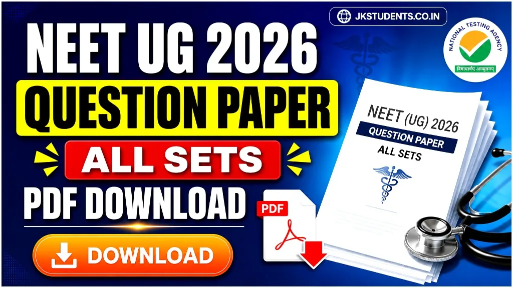 NEET UG 2026 Question Paper