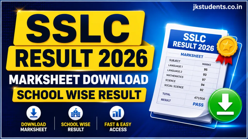 SSLC Result 2026 Kerala Link