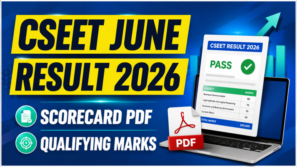CSEET June Result 2026
