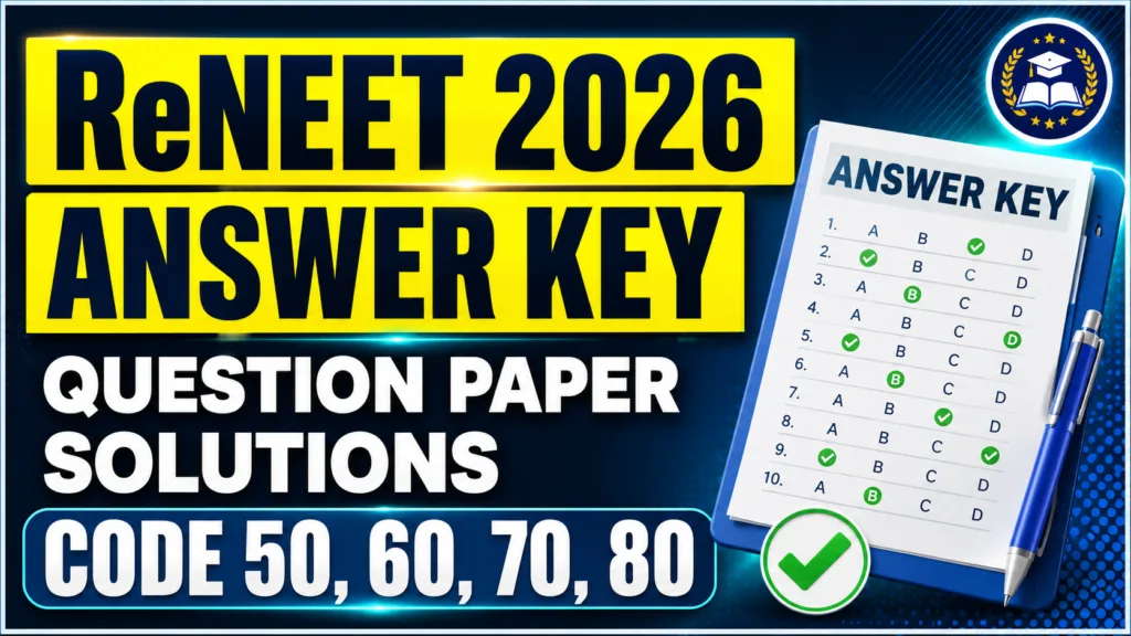 ReNEET 2026 Answer Key